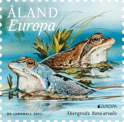 Åländskt frimärke bland de vackraste i Europa 2021